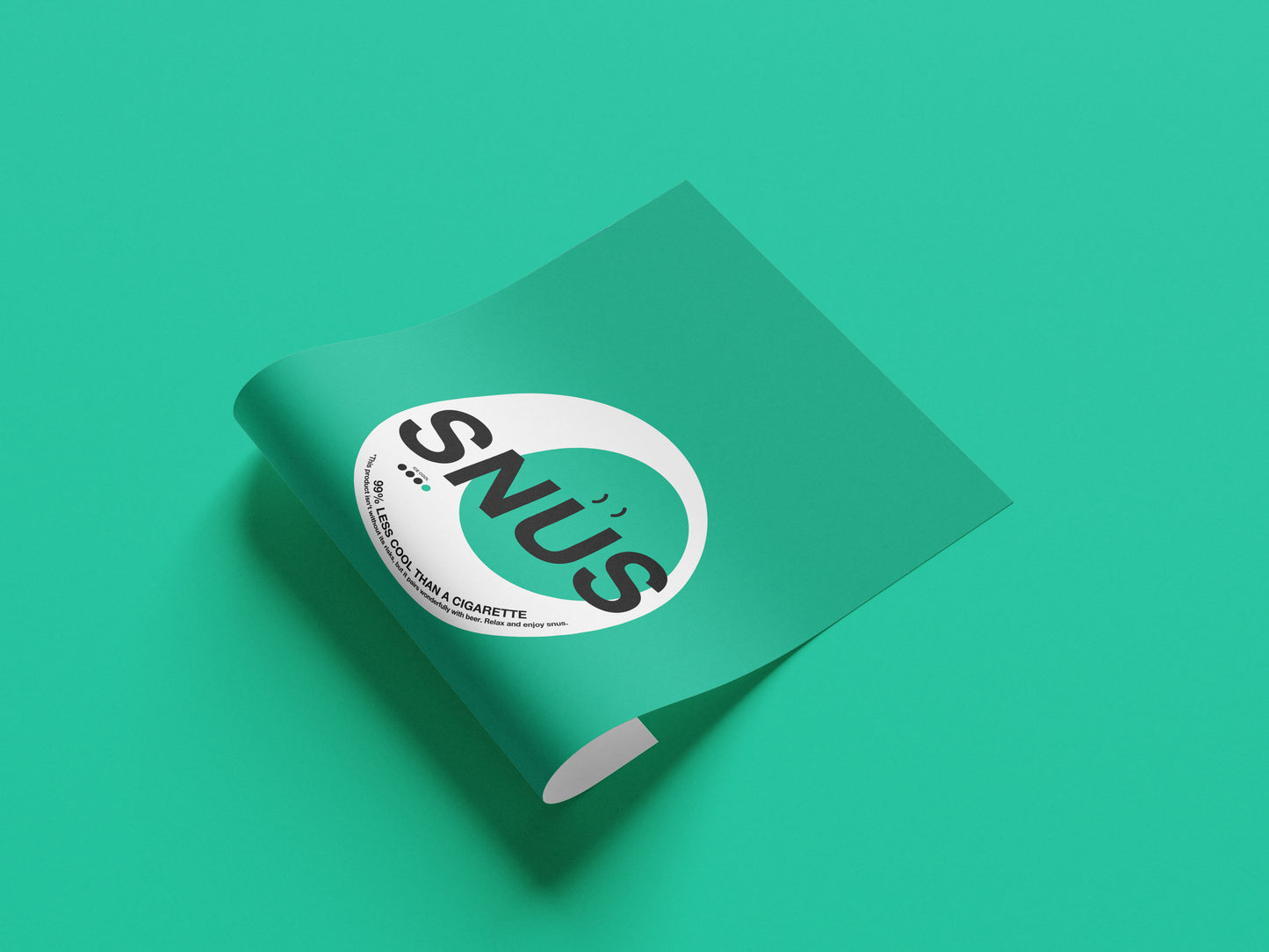 Snus. Mock up