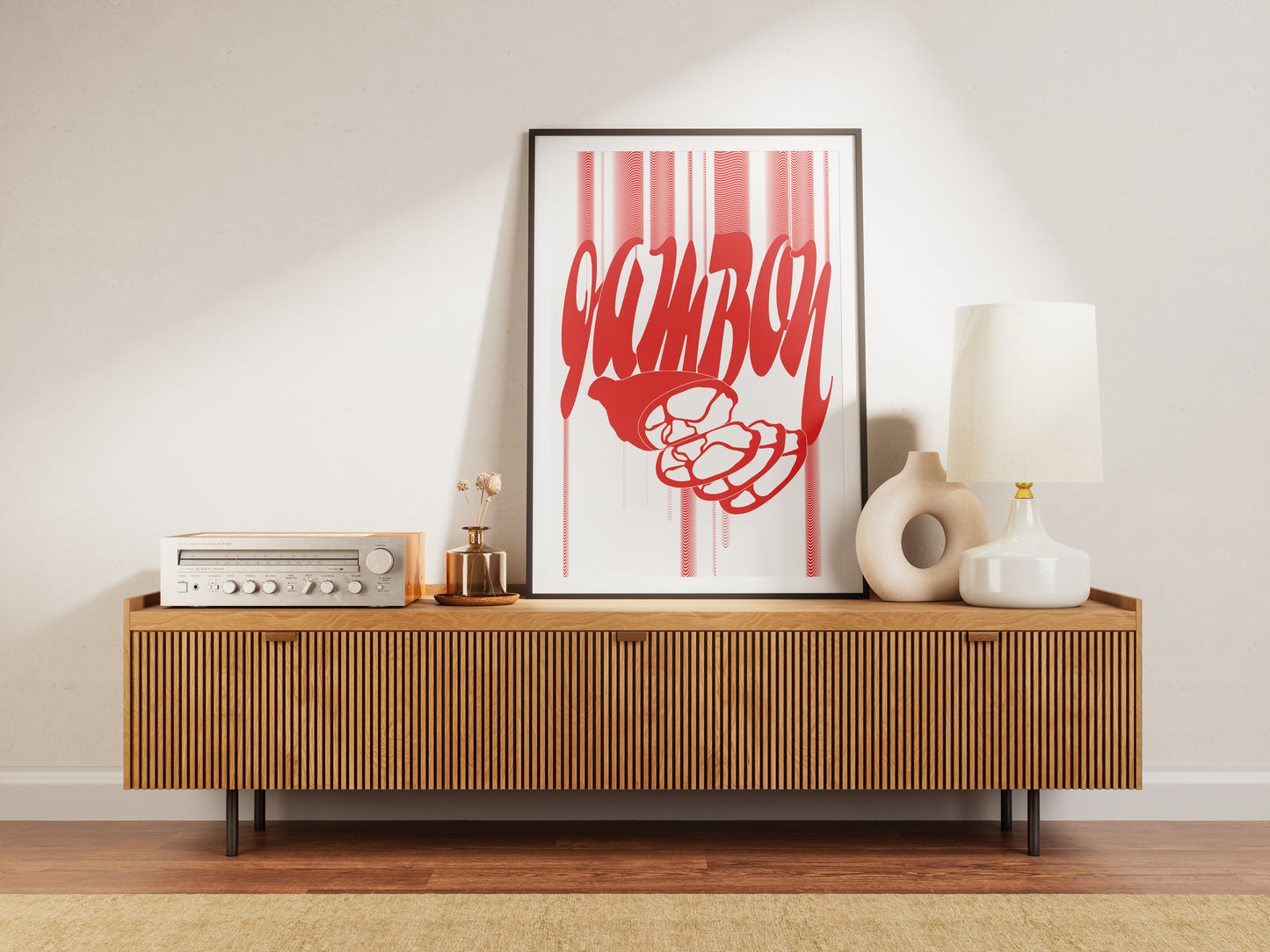 Jambon. Mock up