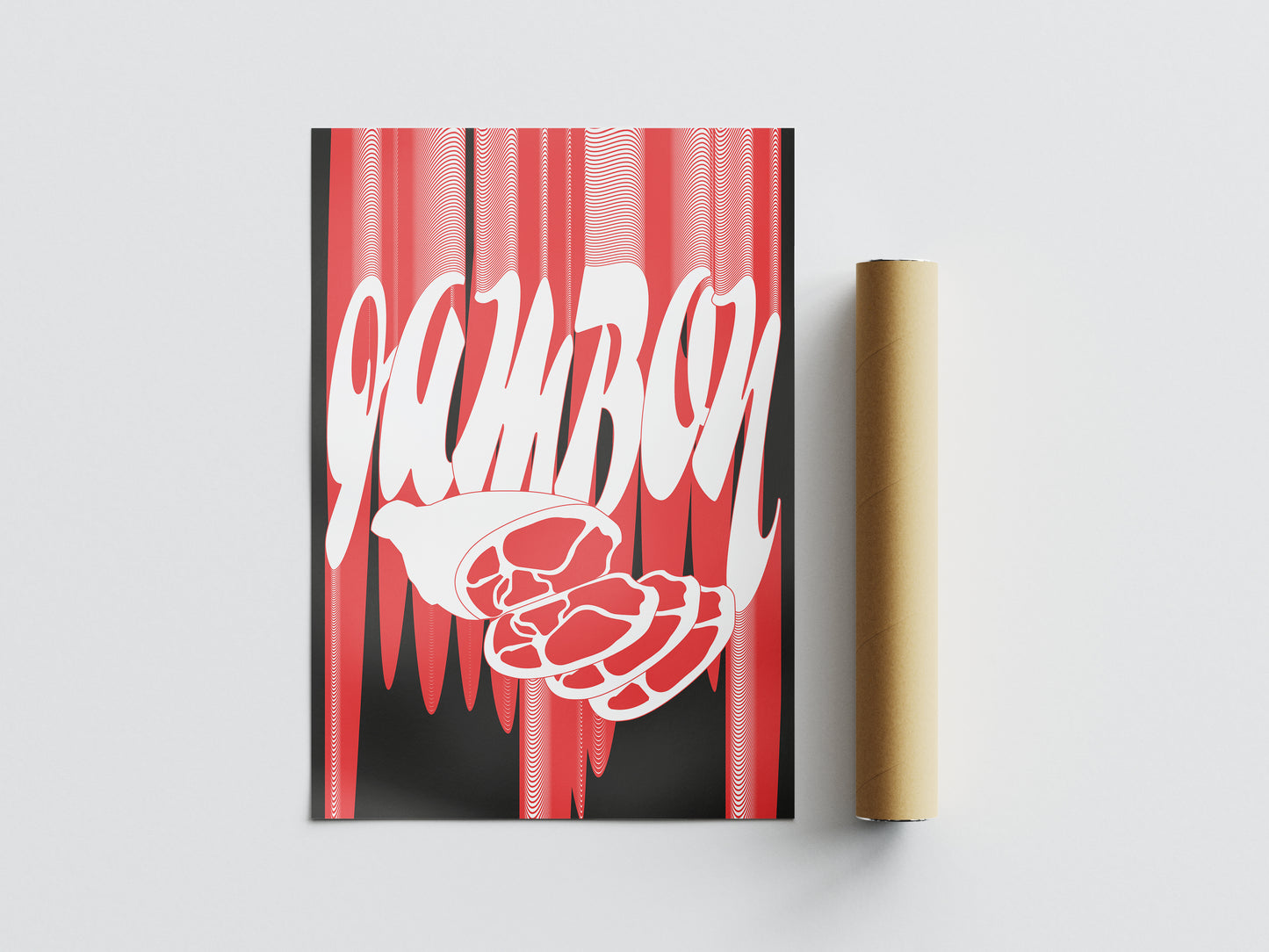 Jambon. Mock up