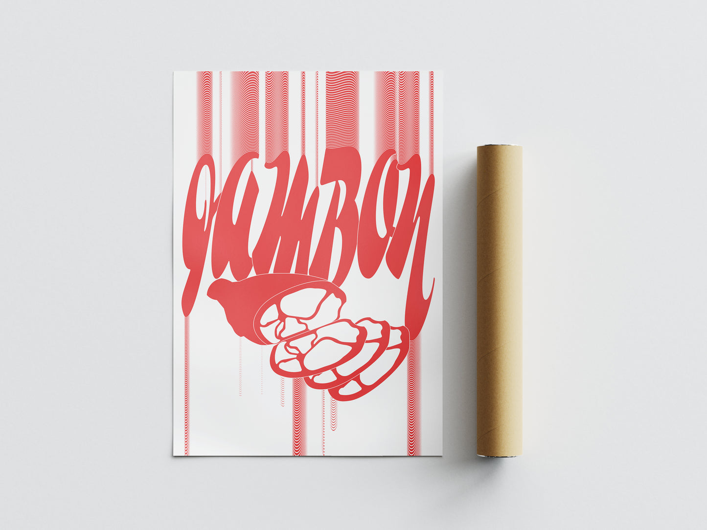Jambon. Mock up