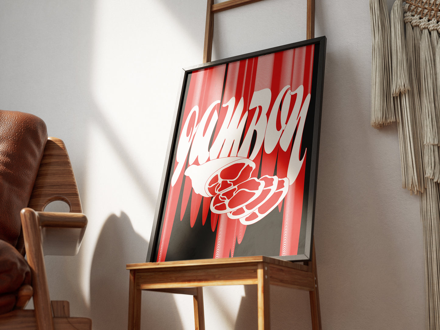 Jambon. Mock up