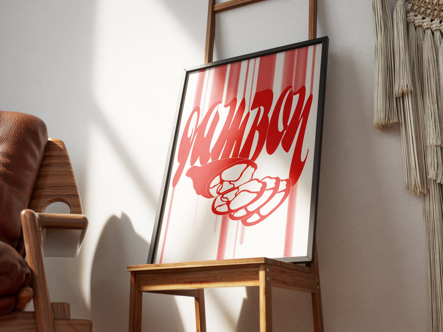 Jambon. Mock up