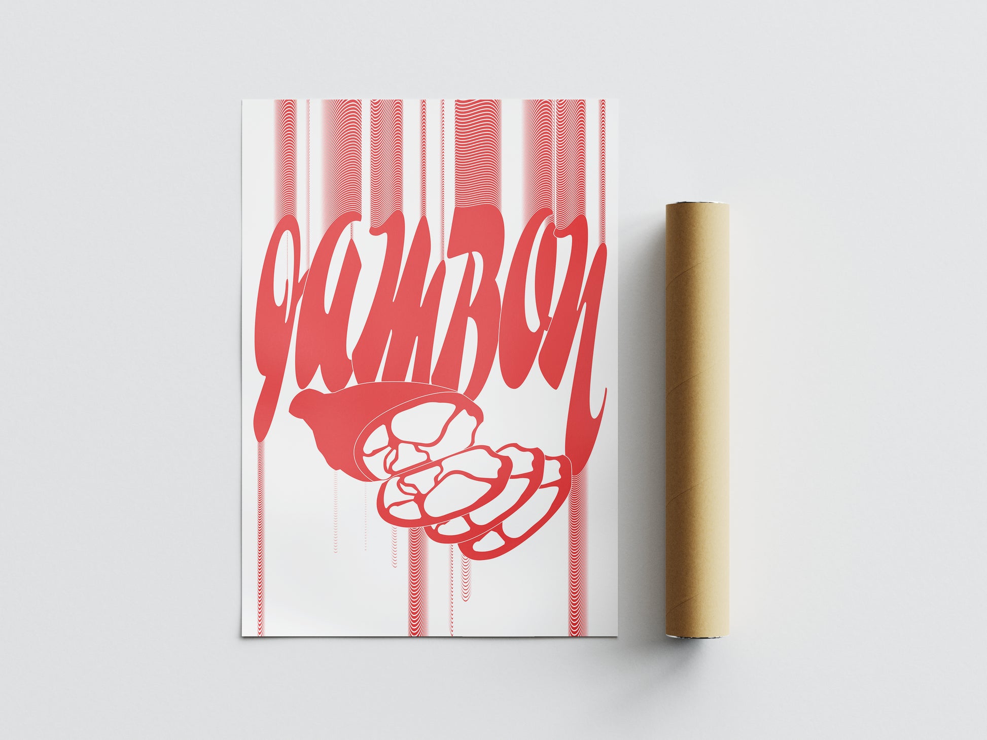 Jambon. Mock up